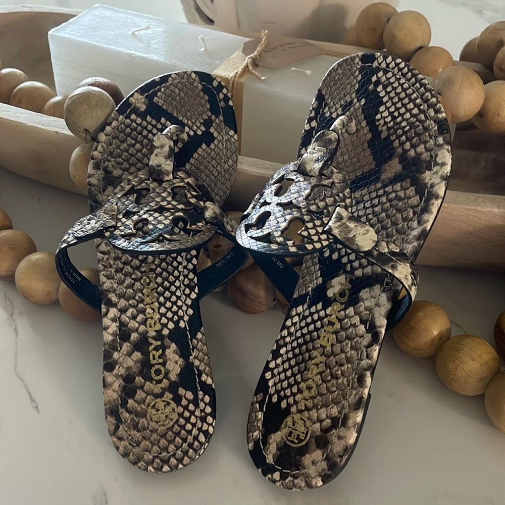 Tory Burch Millers snake skin - authentic